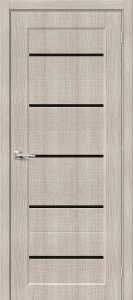 Межкомнатная дверь Мода-22 Black Line Cappuccino Melinga BR4880