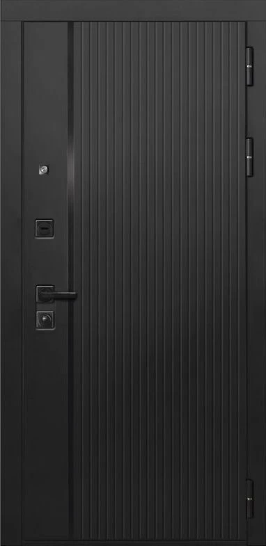 Входная дверь ДвериПРО L-45 Экошпон СБ-3 (16мм, венге) DPRO196946 внешняя сторона