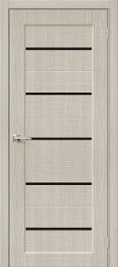 Межкомнатная дверь Мода-22 Black Line Cream Melinga BR6066